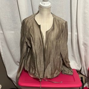 Metallic thin jacket
